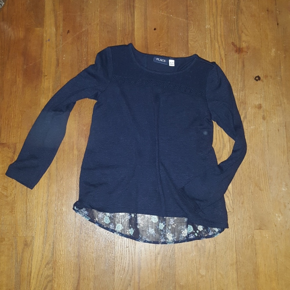 blue dress shirt/blouse